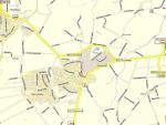 Routekaart Roden en omgeving